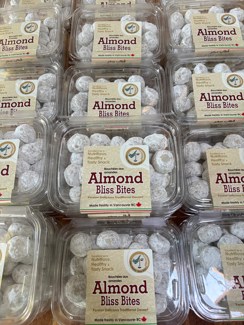 Almond Bliss Bites | Authentic Persian Pastry -Ghottab