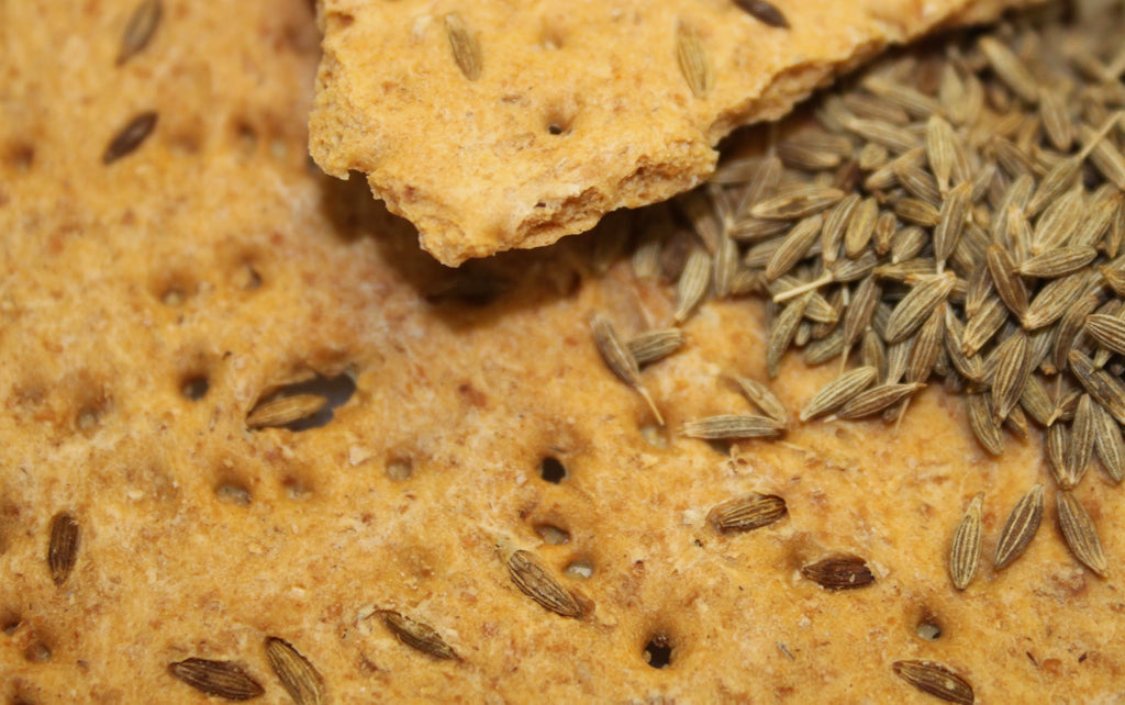 Oat Crackers with Cumin