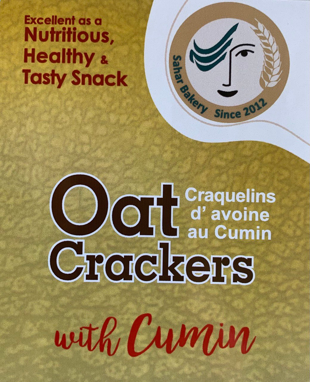 Oat Crackers with Cumin