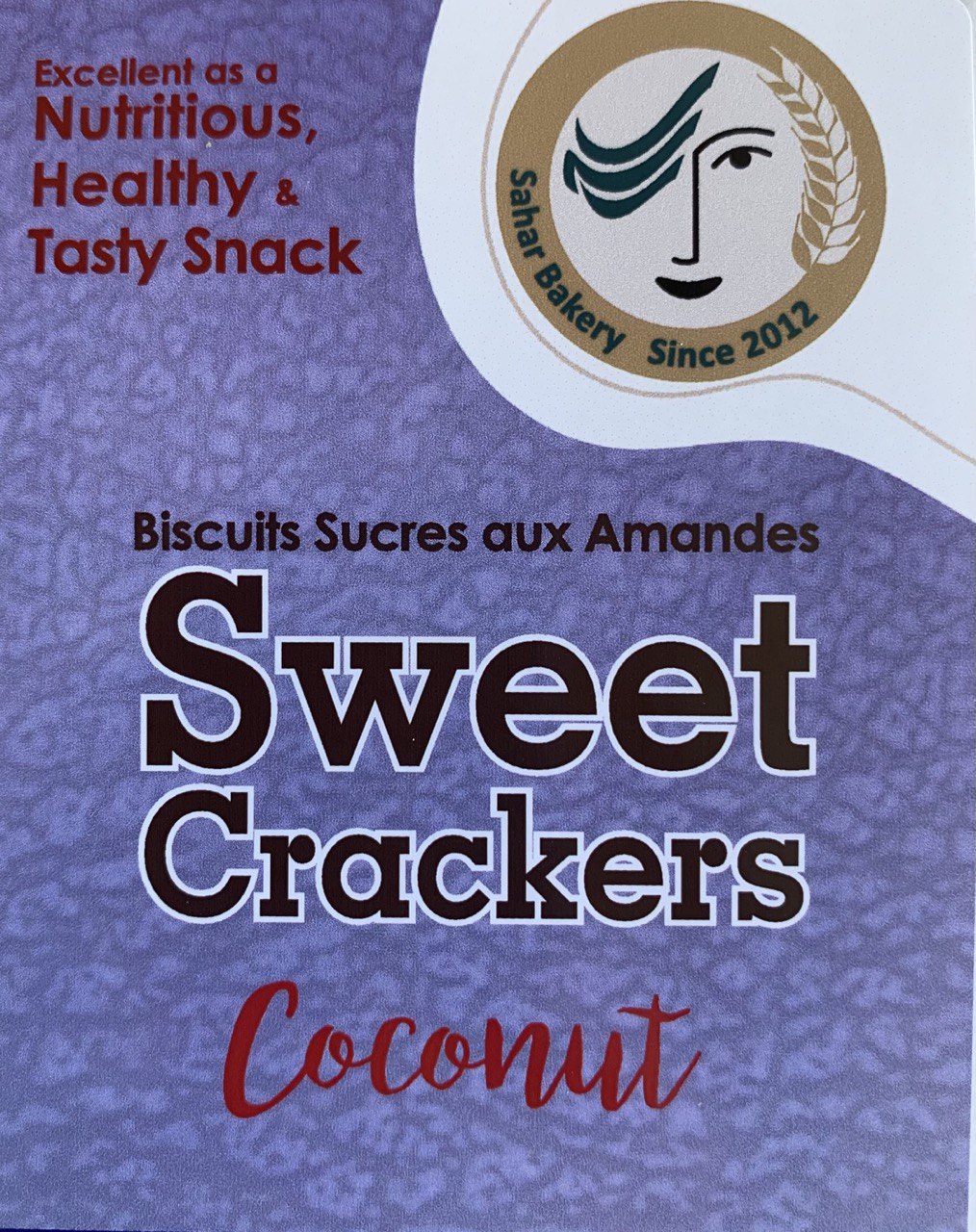 Sweet Coconut Crackers